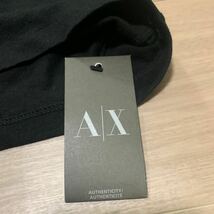 未使用 メンズ Lサイズ A/X ARMANI EXCHANGE アルマーニ エクスチェンジ 半袖Tシャツ ブラック _画像3