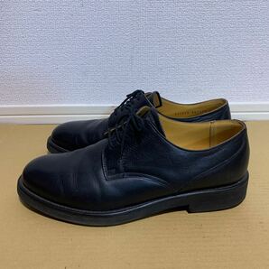 メンズ 25.5cm BURBERRY LONDON バーバリー ロンドン ブラック レザーシューズ 革靴 ビジネスシューズ ノバチェック ナイト ラバーソールの画像2
