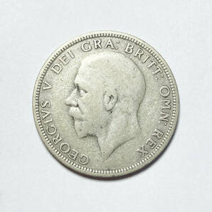 １円スタート! ・1932イギリス1 フロリン銀貨 ジョージ５世(希少な) ・アンティーク コインの画像3