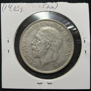 １円スタート! ・イギリス 1936年 1/2クラウン 銀貨 ジョージ5世・アンティーク コインの画像6
