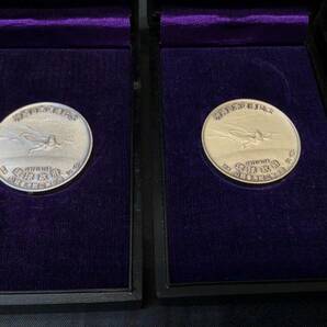 沖縄復帰記念メダル 4枚セット【純銀×2 その他×2】の画像3