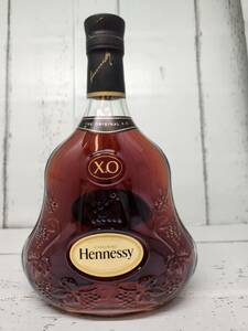 ☆GOL☆【古酒】 未開栓 ヘネシーXO ブランデー コニャック Hennessy XO 40% 700ｍl 黒キャップ クリアボトル