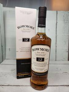 ☆GOL☆【古酒】 未開栓 BOWMORE ボウモア 12年 ウイスキー 40％ 700ml