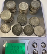 100円銀貨 稲 オリンピック 鳳凰 SILVER 268.7g_画像4