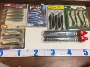 【新品】No.455 バスプロショップス MONEY SHAD XPS Incredi-Swim KICKR Minnow Vicious 5''ブルーバックシャッドスイムベイト SWORMING