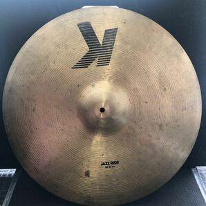 K Zildjian 22インチ JAZZ RIDE 割れあり ジャンク品の画像1