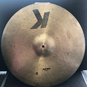 K Zildjian 22インチ　JAZZ RIDE 割れあり　ジャンク品