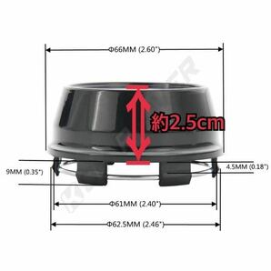 新品/未使用 ワーク エクイップ ホイールキャップ センターキャップ ブラック Equip マイスター 旧車 ハイタイプ EQUIP VOLK Meister 極の画像3