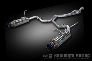 個人宅発送可能 柿本 カキモト マフラー Regu.06 & R Dualセンター付 SUBARU レヴォーグ VMG 2.0_ターボ 4WD CVT (B22353W)