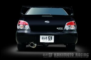 個人宅発送可能 柿本 カキモト マフラー Regu.06 & R レグゼロロクアール SUBARU インプレッサスポーツワゴン GGA 2.0_ターボ 4WD (B21316)