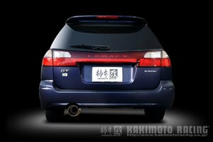 自動車関連業者直送限定 柿本 カキモト HYPER FULLMEGA N1+ Rev. SUBARU レガシィツーリングワゴン BH5 2.0_ツインターボ 4WD (B31323)