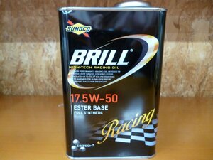 送料無料 [即納] SUNOCO エンジンオイル スノコ オイル BRILL ブリル 17.5w-50 17.5w50 1L 1本 サーキット タイムアタック ドリフト