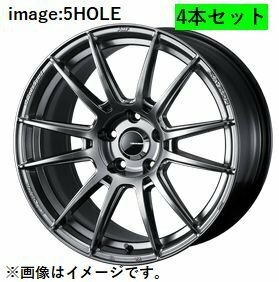 個人宅発送可能 Weds ウエッズスポーツ 15X5.0J +45 4穴 PCD100 PSB ホイール 4本セット SA-62R エスエー ロクニーアール (41797)