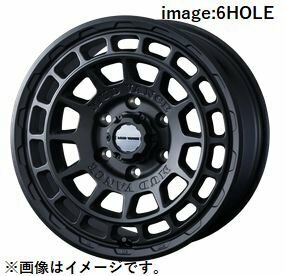 個人宅発送可能 Weds 16X7.0J+35 5穴 PCD114.3 FMBK ホイール 1本 MUD VANCE X TYPE F マッドヴァンス エックス タイプ エフ (41549)