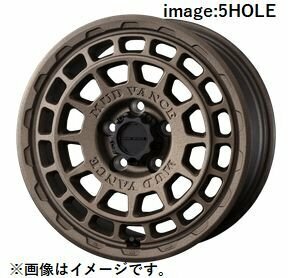 個人宅発送可能 Weds 16X7.0J+35 5穴 PCD114.3 FBRO ホイール 1本 MUD VANCE X TYPE F マッドヴァンス エックス タイプ エフ (41558)