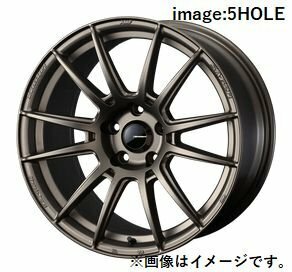 個人宅発送可能 Weds ウエッズスポーツ 18X8.5J +45 5穴 PCD114.3 EJ-BRO2 ホイール 1本 SA-62R エスエー ロクニーアール (41792)