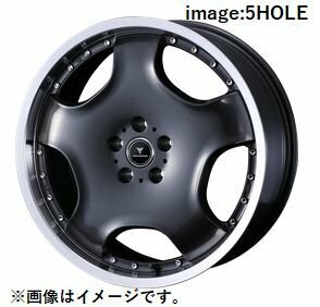 個人宅発送可能 Weds 18X7.0J +40 5穴 PCD114.3 GMT/P ホイール 1本 NOVARIS ASSET D1 ノヴァリス・アセット ディーワン (41860)