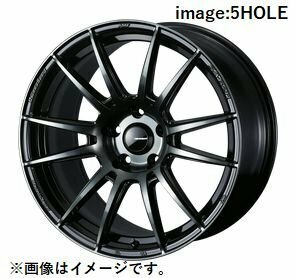 個人宅発送可能 Weds ウエッズスポーツ 17X7.5J +45 5穴 PCD114.3 WBC ホイール 1本 SA-62R エスエー ロクニーアール (41766)