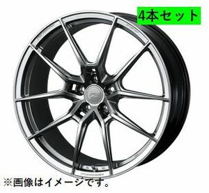 個人宅発送可能 ウエッズ Weds 19X8.0J +45 5穴 PCD112 DBK ホイール 4本セット F ZERO FZ-6 エフゼロ エフゼットシックス (41870)