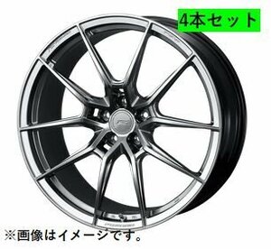 個人宅発送可能 ウエッズ Weds 21X9.0J +38 5穴 PCD112 DBK ホイール 4本セット F-ZERO FZ-6 エフゼロ エフゼットシックス (41876)