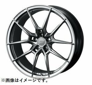 個人宅発送可能 ウエッズ Weds 18X8.5J +38 5穴 PCD112 DBK ホイール 1本 F-ZERO FZ-6 エフゼロ エフゼットシックス (41867)