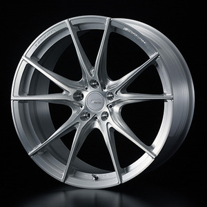 【個人宅発送可能】ウエッズ Weds 18X7.5J +38 5H PCD114.3 BRS ホイール 1本 F-ZERO FZ-2 エフゼロ・エフゼットツー (38998)