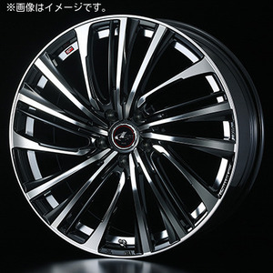 【個人宅発送可能】ウエッズ Weds 19X7.5J +48 5H 114.3 PBMC ホイール 1本 LEONIS FS レオニス・エフエス (39992)