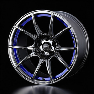 【個人宅発送可能】 ウエッズスポーツ WedsSport 18X9.5J +45 5H PCD114.3 BLC ホイール 1本 SA-10R エスエーイチマルアール (72641)