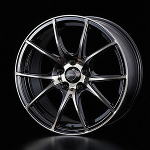 【個人宅発送可能】 ウエッズスポーツ WedsSport 18X8.5J +45 5H PCD114.3 ZBB ホイール 1本 SA-10R エスエーイチマルアール (72634)