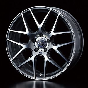 【個人宅発送可能】ウエッズ Weds 18X8.0J +42 5H 114.3 MGMC ホイール 1本 LEONIS NAVIA06 レオニス・ナヴィア ゼロシックス (37626)