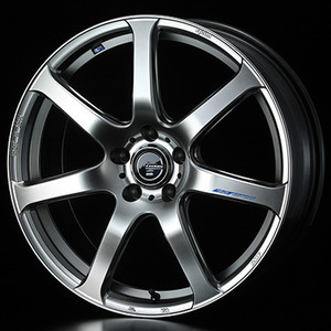 【個人宅発送可能】ウエッズ Weds 18X8.0J +42 5穴 PCD112 HSB ホイール 1本 LEONIS NAVIA 07 レオニス・ナヴィア ゼロセブン (40100)