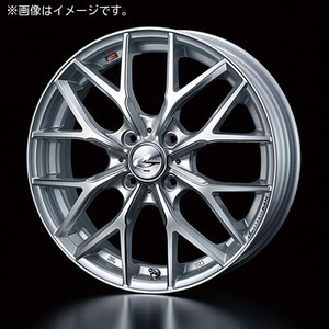 【個人宅発送可能】ウエッズ Weds 15X4.5J +45 4H PCD100 HSⅢ/SC ホイール 1本 LEONIS MX レオニス・エムエックス (37404)