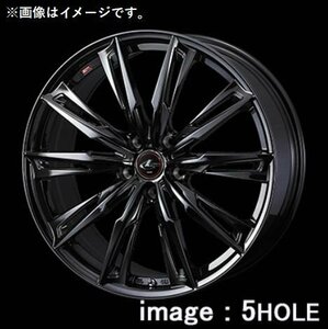 【個人宅発送可能】ウエッズ Weds 18X7.0J +47 5H 114.3 H/BMC ホイール 1本 LEONIS GX レオニス・ジーエックス (40958)