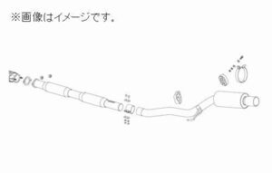 自動車関連業者直送限定 フジツボ マフラー レガリス RM-01A 三菱 ランサーエボリューション VII CT9A 4G63 【BG加工可能】(290-32151)