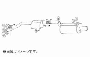 自動車関連業者直送限定 フジツボ マフラー レガリス Legalis R 日産 KPS13 シルビア 2.0 【受注生産品/BG加工可能】 (760-13042)