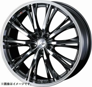 【個人宅発送可能】ウエッズ Weds 17X7.0J +53 5穴 PCD114.3 BMCMC ホイール 1本 LEONIS RT レオニス・アールティー (41185)