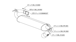 個人宅発送可能 柿本 マフラー Kakimoto.R カキモトアール TOYOTA MR-2 SW20 2.0_NA MR 5MT/4AT (TS334)