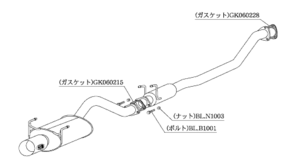 自動車関連業者直送限定 柿本 マフラー Kakimoto.R カキモトアール HONDA インテグラ DC5 2.0_NA FF 6MT (HS351)