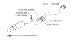 自動車関連業者直送限定 柿本 マフラー Kakimoto.R カキモトアール NISSAN フェアレディーZ 2by2 GZ31 2.0_ターボ FR 5MT/4AT (NS322)