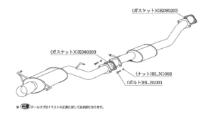 個人宅発送可能 柿本 マフラー Kakimoto.R カキモトアール NISSAN シルビア S15 2.0_ターボ FR 6MT (NS353)