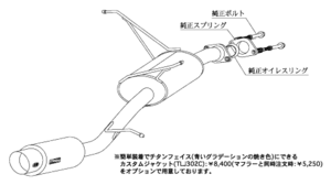 自動車関連業者直送限定 柿本 カキモト hyper GTbox Rev. TOYOTA エスティマ (エアロバンパーグレード) ACR50W 2.4_NA FF (T41383)