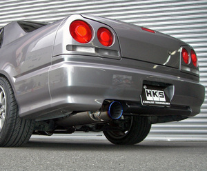 個人宅発送可能 HKS Super Turbo Muffler スーパーターボマフラー NISSAN スカイライン ER34 RB25DET 98/05-01/05 (31029-AN005)