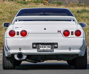 個人宅発送可能！HKS Super Turbo Muffler Ti スーパーターボマフラー Ti NISSAN スカイラインGT-R BNR32 RB26DETT 89/08- (31029-AN007)