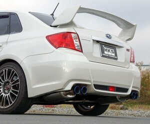 自動車関連業者直送限定 HKS Super Turbo Muffler スーパーターボマフラー チタン インプレッサ GVB EJ20[ターボ] 10/07- (31029-AF014)