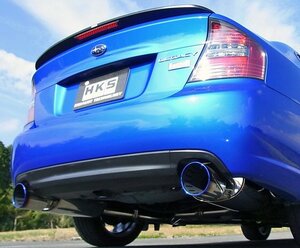 個人宅発送可能 HKS Super Turbo Muffler スーパーターボマフラー スバル レガシィB4 BL9改 EJ25[ターボ] 08/06-09/05 (31029-AF004)