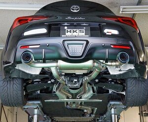 自動車関連業者直送限定 HKS Super Turbo Muffler スーパーターボマフラー TOYOTA トヨタ GRスープラ DB02 B58 20/10- (31029-AT007)