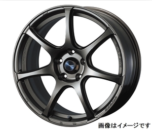 【個人宅発送可能】Weds Sport SA-75R ウェッズ スポーツ 18×8.5J +45 5穴 Rim Edge 4.47mm M PCD100 EJBR ホイール 1本 (74008)