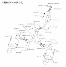 個人宅発送可能 HKS スーパーターボマフラー SUBARU スバル レヴォーグ VMG FA20 (TURBO) センターパイプ付 (31029-AF009)_画像3