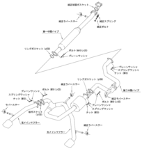 個人宅発送可能 HKS ハイパワースペックL2 マフラー SUZUKI スズキ スイフト スポーツ ZC33S K14C(TURBO) 17/09-20/04 (31019-AS109)_画像3