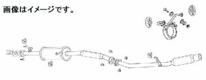 【自動車関連業者様限定】【受注生産品】FUJITSUBO フジツボ マフラー POWER Getter TOYOTA ACR30W エスティマ 2.4 2WD (160-27035)